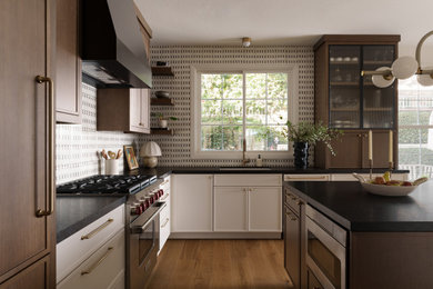 Mid-sized transitional kitchen photo in San Diego