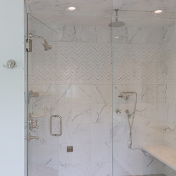 A Fairfield County Shoreline Home Master Bathroom