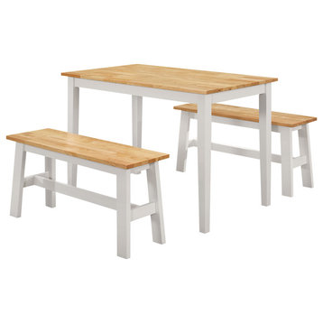 New York Table With 2 Benches