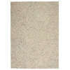 Nourison Linked 5' x 7'6" Ivory/Multi Bohemian Indoor Rug Wool