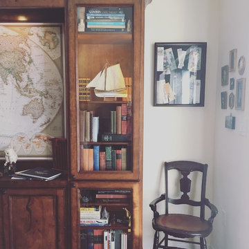 Map Curio Cabinet