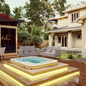 Backyard Exterior Design - San Jose