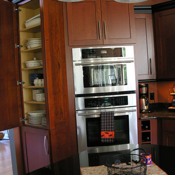 Cherry Wood Kitchen