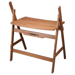 Winsome Wood Alden Lap Desk Flip Top With Drawer Foldable Legs