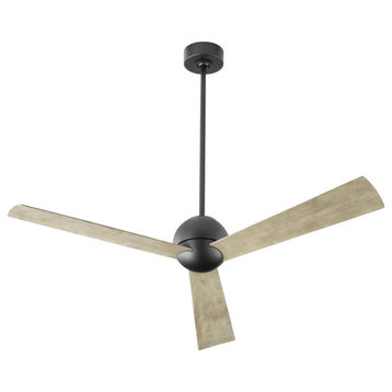Oxygen Rondure 54" 3-Blade Ceiling Fan 3-114-15, Black
