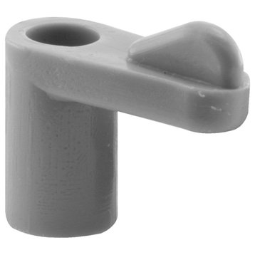 7/16" Screen Clips with Screws, Gray Plastic, 12Pack