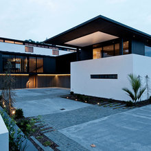 Facade multi matériaux