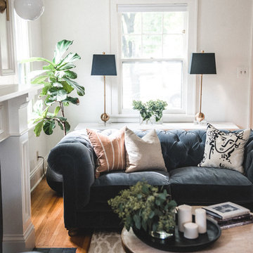 Transitional Living Room