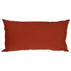 Pillow Decor - Caravan Cotton 9 x 18 Throw Pillows, Rust