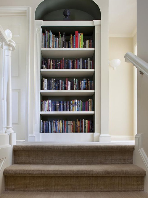 Built In Niche Bookcase Home Design Ideas, Pictures, Remodel and Decor