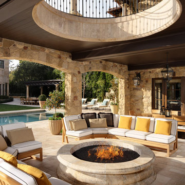 Fire Pits for the Outdoors, Mediterranean Style