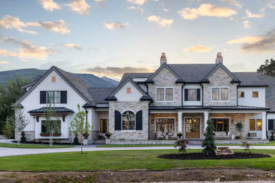 Photo of a rural house exterior in Salt Lake City.