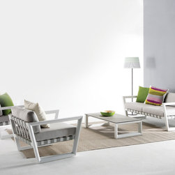 Lavita Furniture - SHAPE Outdoor Sofa Suite - Outdoor Lounges