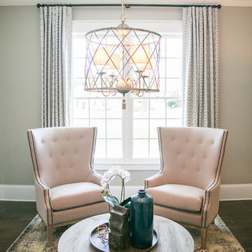 Transitional Sitting Room, Marietta, GA