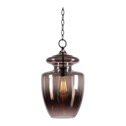Kenroy Home Apothecary Pendant in Graphite Finish - Pendant Lighting