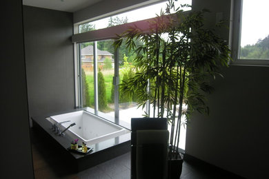 Asian bath completed for Sockeye Homes