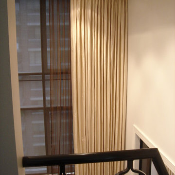 Luxury Silk Curtains on a Pole