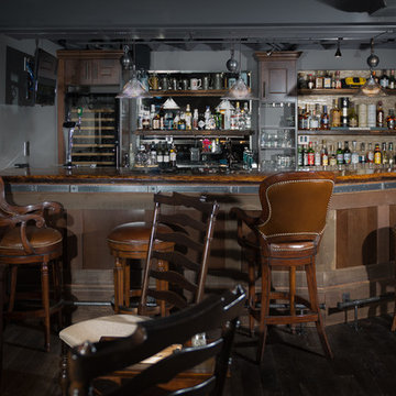 German Rathskeller meets British Pub with some Industrial thrown in