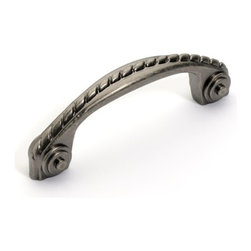 Dynasty Hardware - Super Saver P-3127 Rope Cabinet Pull, Antique Nickel - Cabinet And Drawer Handle Pulls