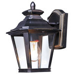 Maxim Lighting - Maxim Lighting 11"x7" Knoxville 1-Light Outdoor Wall, Bronze - Knoxville is a cross between transitional and traditional styles in Bronze finish.