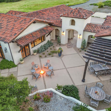 Sophisticated Spanish Central Coast Custom Home
