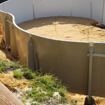 Semi-Inground Pools