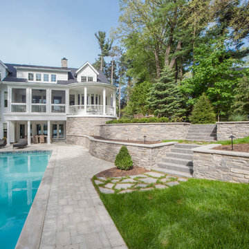 Coastal Style Lake Home