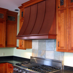Vergennes Copper Range Hood - Range Hoods And Vents