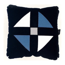 Hydra Triangle Cushion by Paparajote Factory - Decorative Pillows