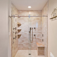 frameless glass door