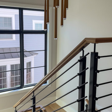 Project #147 | Modern Staircase with Seattle Style Stringer