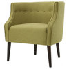GDF Studio Davidson Tub Design Upholstered Accent Chair, Green