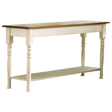Sofa Table, Olive, 5'wx18"dx30"h