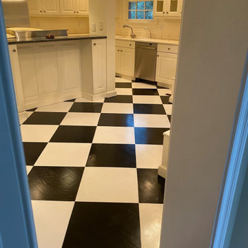 Checkered Kitchen Floors