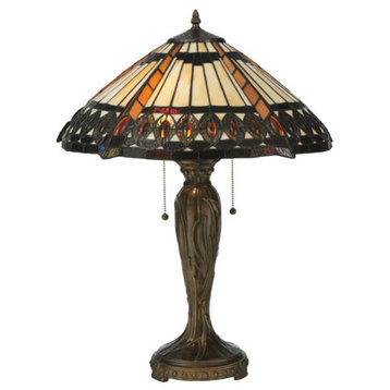 Meyda lighting 119679 25"H Cleopatra Table Lamp