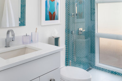 This is an example of a contemporary bathroom in Other.