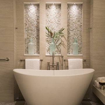 Aquatica Purescape 748 Freestanding Solid Surface Bathtub