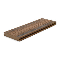 Trex Transcend&reg; Decking in Spiced Rum - Deck Tiles And Planks