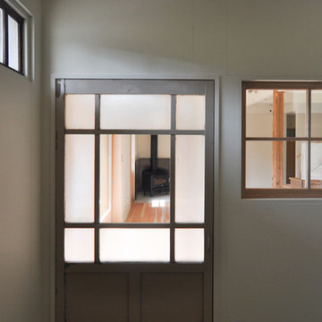 アンティーク建具と新しい建具