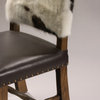 Western Style Cowhide Dining Chair