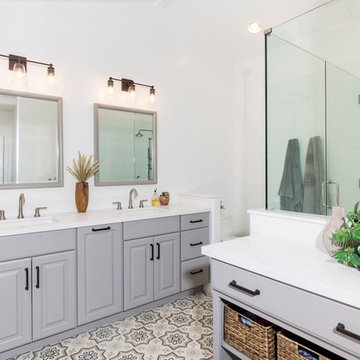 Master Bath in Westchester Grey