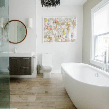 Modern Aesthetic for an 1890 New Jersey Victorian Home