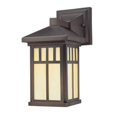 Craftsman Outdoor Lights | Houzz - Westinghouse - Outdoor Wall Lantern 1 Light - Outdoor Wall Lights And  Sconces