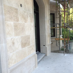 Exterior Travertine Cladding - Dallas - Products