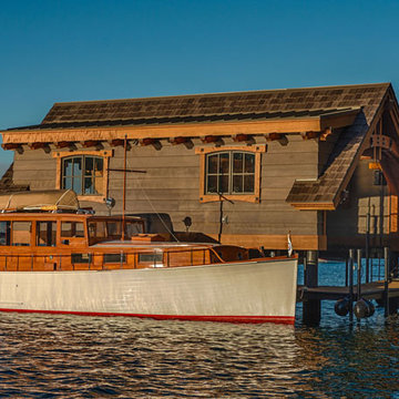 Unique West Shore Boathouse