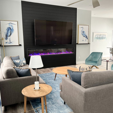 Coastal Glam Living Room