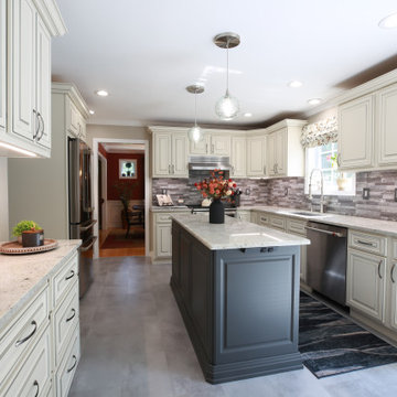 Blending Refacing and New Cabinetry for a Seamless Kitchen Makeover