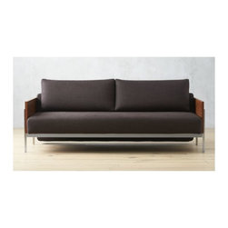 Exton Espresso Sleeper Sofa | CB2 - Sofas