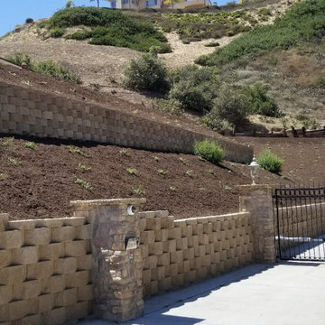 Hillside Retaining Wall & Slope Rebuild – Camarillo, CA