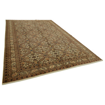 Rug N Carpet Handmade Oriental 8' 7'' x 13' 1'' One-of-a-Kind Large Area Rug